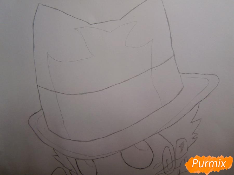 Рисуем Реборна в форме Аркобалено - шаг 6