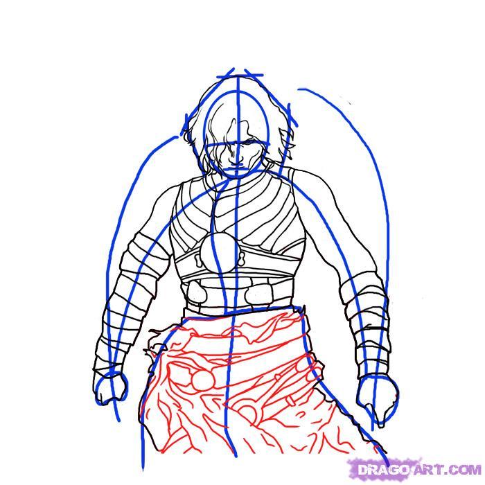 Рисуем принца Персии (Prince of Persia) на бумаге