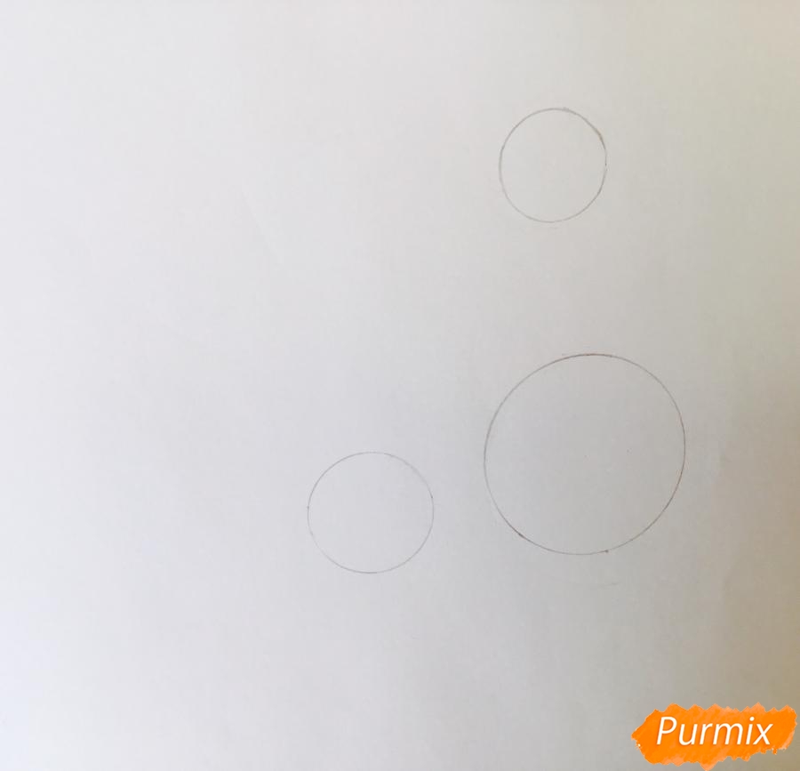 Рисуем лошадь Спирит из мультфильма: Спирит Душа прерий - шаг 1