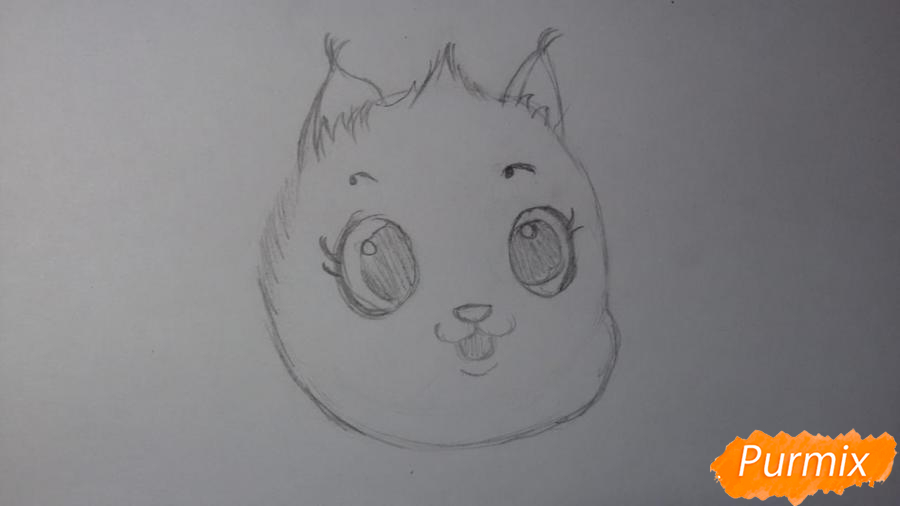 Рисуем Пикси из комикса Пикси и Брут - шаг 3