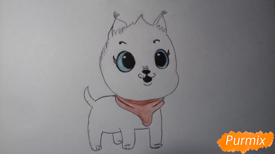 Рисуем Пикси из комикса Пикси и Брут - шаг 6