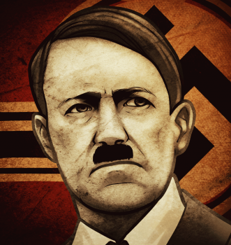 Рисуем портрет Гитлера