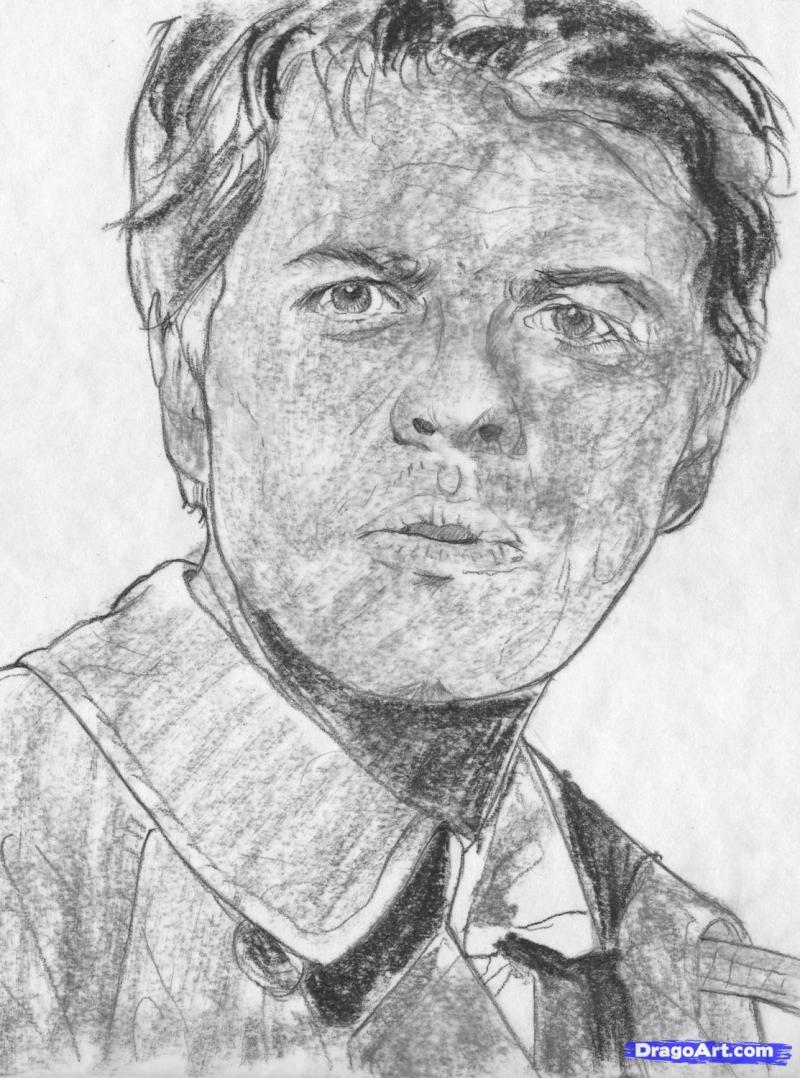 Рисуем портрет Миши Коллинза