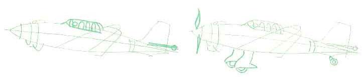 Рисуем Бомбардировщик Юнкерс JU-87B