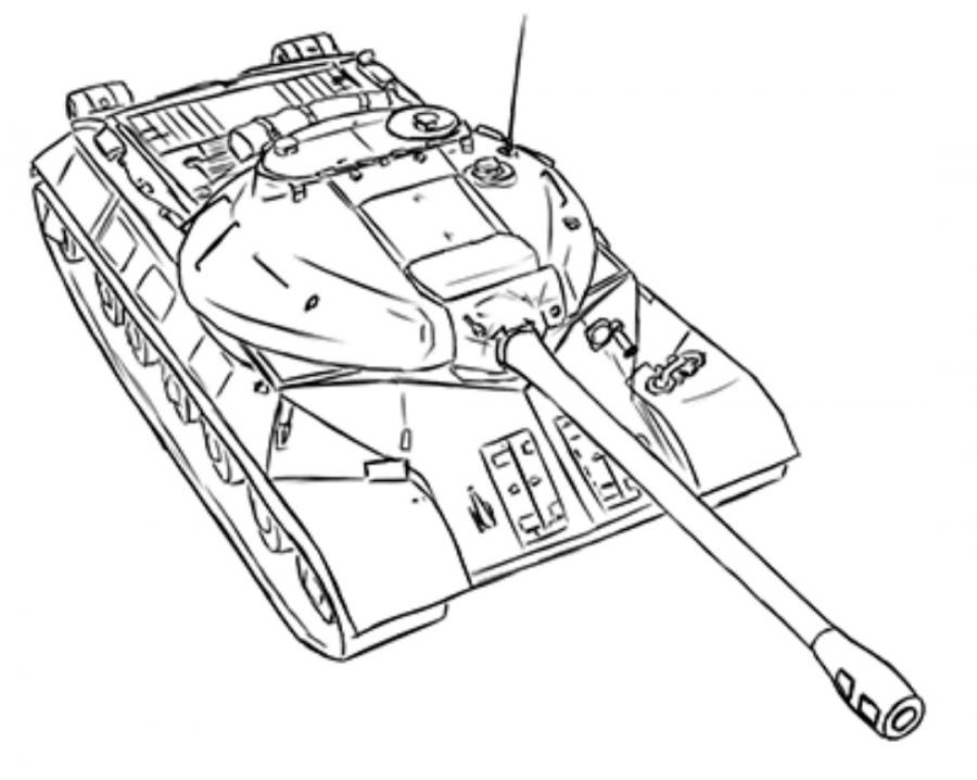 Как нарисовать танк карандашом поэтапно | Tanques, Camioneta dibujo, Soldados dibujo